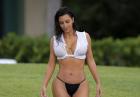 Kim Kardashian pokazała piersi na sesji zdjęciowej 