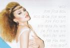 Kylie Minogue - piosenkarka pozuje do kalendarza na 2012 rok