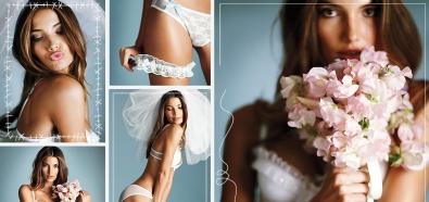 Lily Aldridge - seksowna panna młoda w bieliźnie Victorias Secret