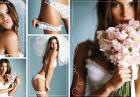 Lily Aldridge - seksowna panna młoda w bieliźnie Victorias Secret