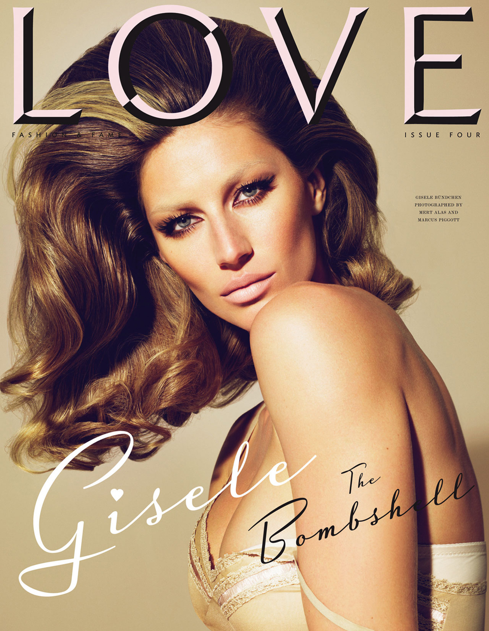 Gisele Bundchen w magazynie Love