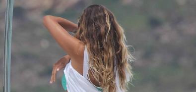 Melissa Satta - modelka przyłapana w bikini przez paparazzich