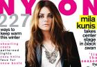 Mila Kunis w sesji zdjęciowej dla magazynu Nylon