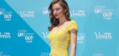 Miranda Kerr - ex-Aniołek Victoria's Secret na imprezie Gillette Venus Step Up Step Down