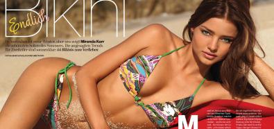 Miranda Kerr - były aniołek Victoria's Secret w magazynie Jolie Body