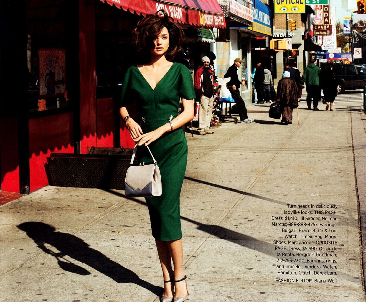 Miranda Kerr - modelka w sesji vintage w Harper's Bazaar