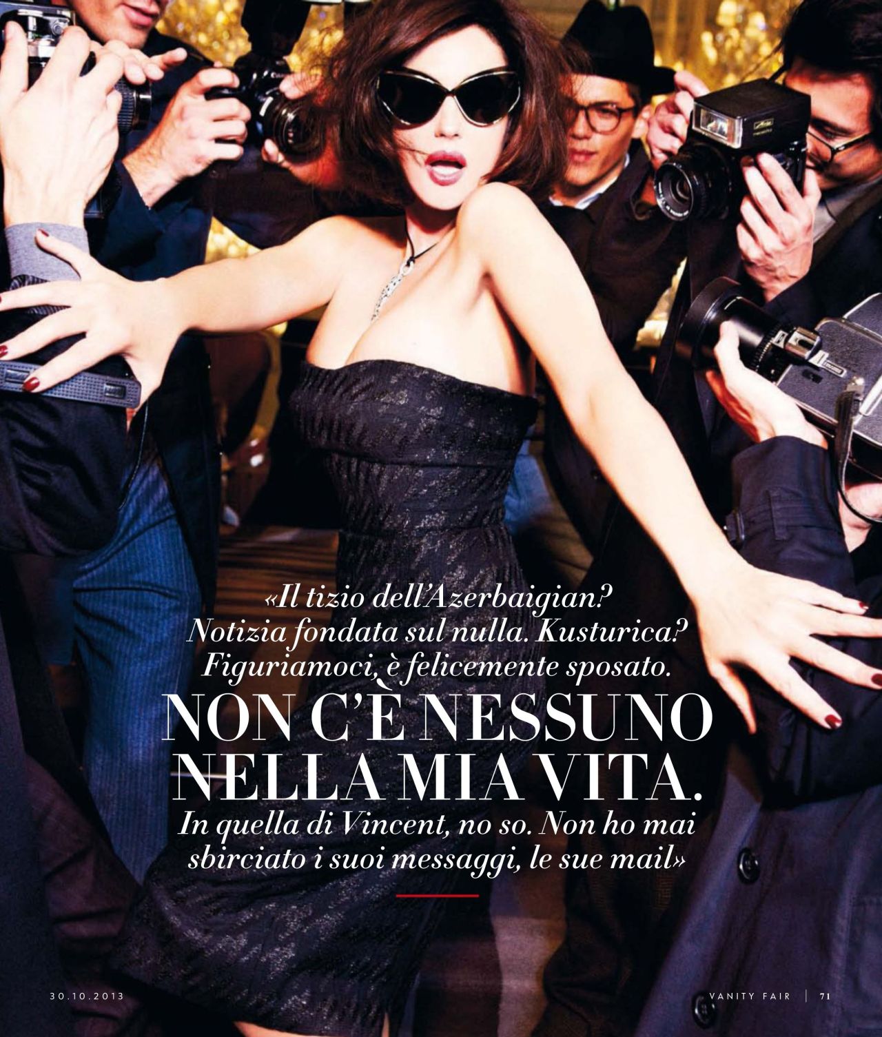 Monica Bellucci - włoska aktorka w Vanity Fair