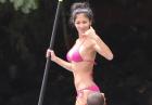 Nicole Scherzinger w bikini na Hawajach
