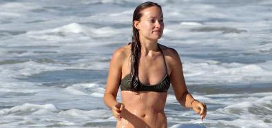 Olivia Wilde w bikini na plaży
