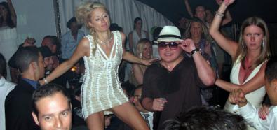 Paris Hilton na Cream Party w Saint Tropez