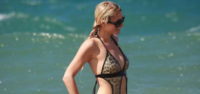 Paris Hilton na hawajskiej plaży