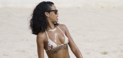 NBA: Rihanna kibicowała bez stanika