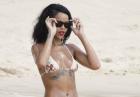 Rihanna w bikini na plaży Barbados