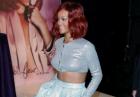 Rihanna promuje swoje perfumy Rebl Fleur w Lakewood