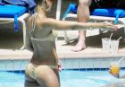 Rihanna w bikini na basenie