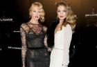 Rosie Huntington-Whiteley i Candice Swanepoel - modelki w Londynie na Moet & Chandon Etoile Award