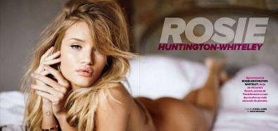 Rosie Huntington-Whiteley - seksowna modelka w magazynie Maxim