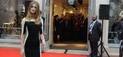Rosie Huntington-Whiteley na otwarciu butiku Marks&Spencer w Paryżu