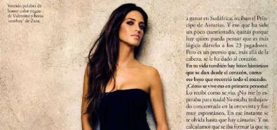 Sara Carbonero - dziennikarka i dziewczyna Casillasa w hiszpańskim Elle