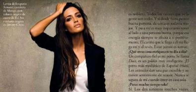 Sara Carbonero - dziennikarka i dziewczyna Casillasa w hiszpańskim Elle