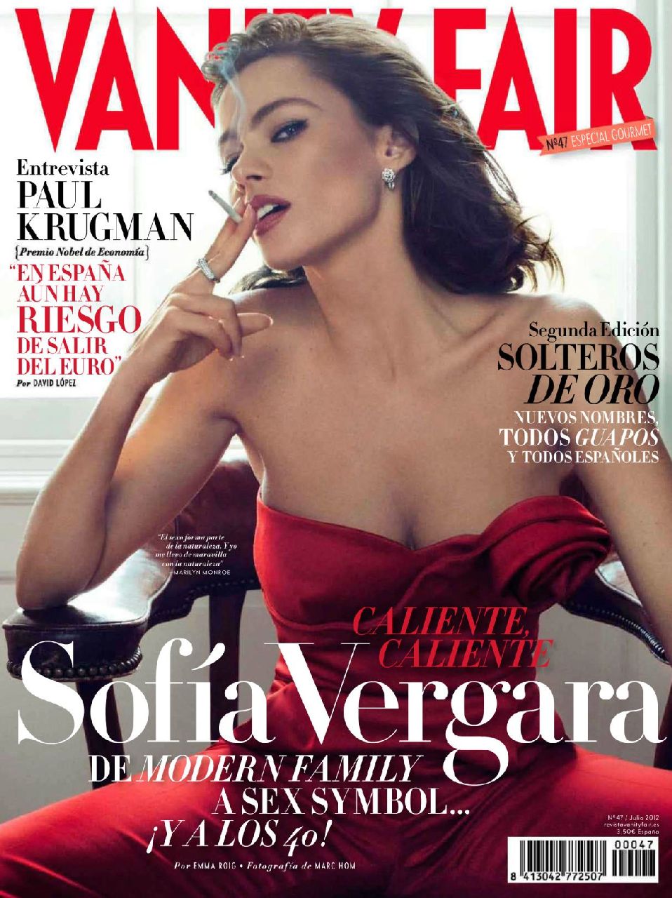 Sofia Vergara - seksowna aktorka w Vanity Fair