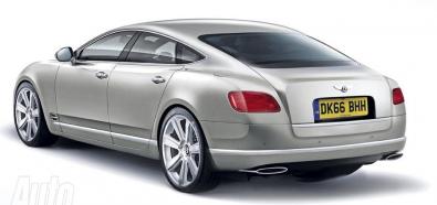 Bentley jako 4-drzwiowe coupe