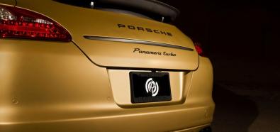 Złote Porsche Panamera