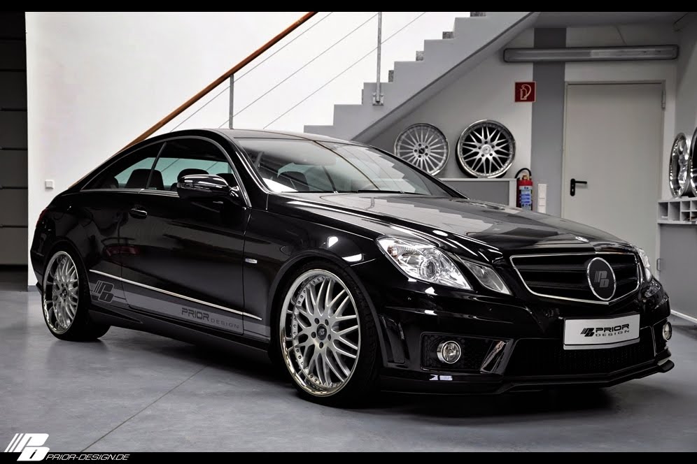 Mercedes E Coupe Black Desire