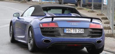 Audi R8 GT Spyder - zdjęcia szpiegowskie