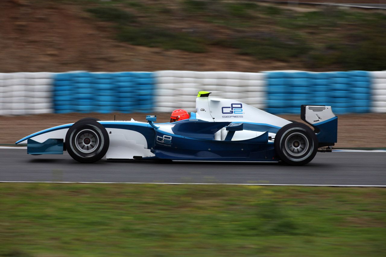 Michael Schumacher testy GP2 - tor Jerez