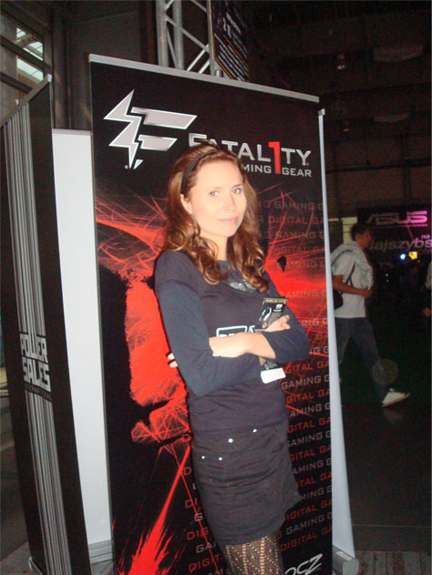 Hostessy na Poznań Game Arena 2009
