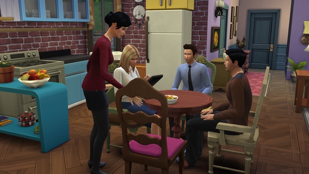 Przyjaciele w The Sims