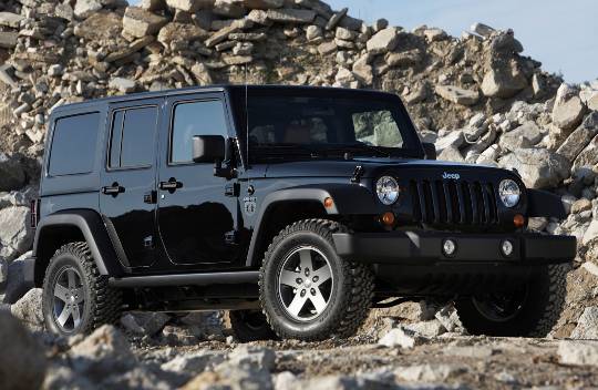 Jeep Wrangler Call of Duty Black Ops