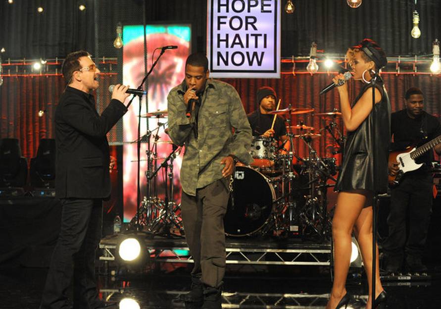 Haiti For Hope - Nadzieja dla Haiti - Rihanna, Bono i Jay-Z