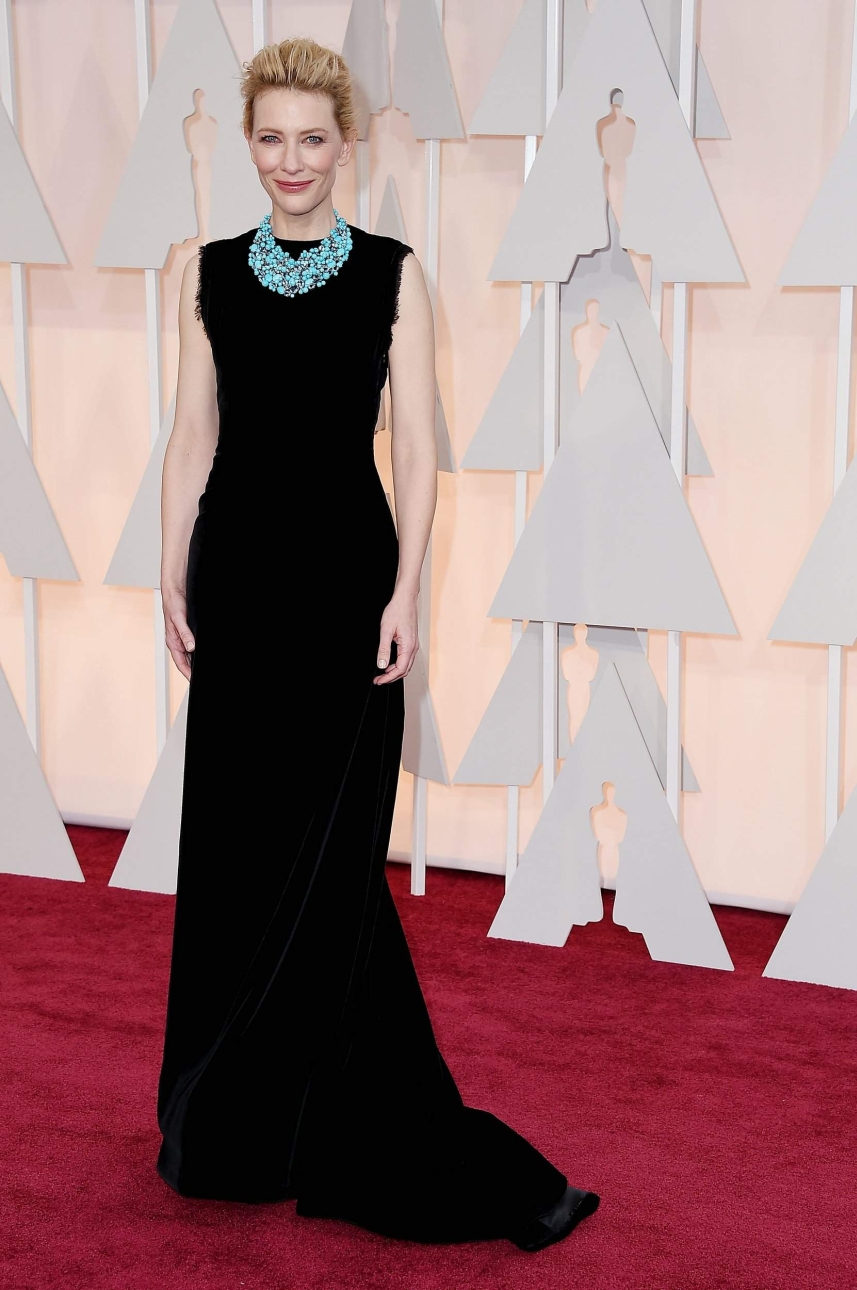 Scarlett Johansson, Margot Robbie, Jennifer Aniston i inne gwiazdy na rozdaniu Oscarów 2015
