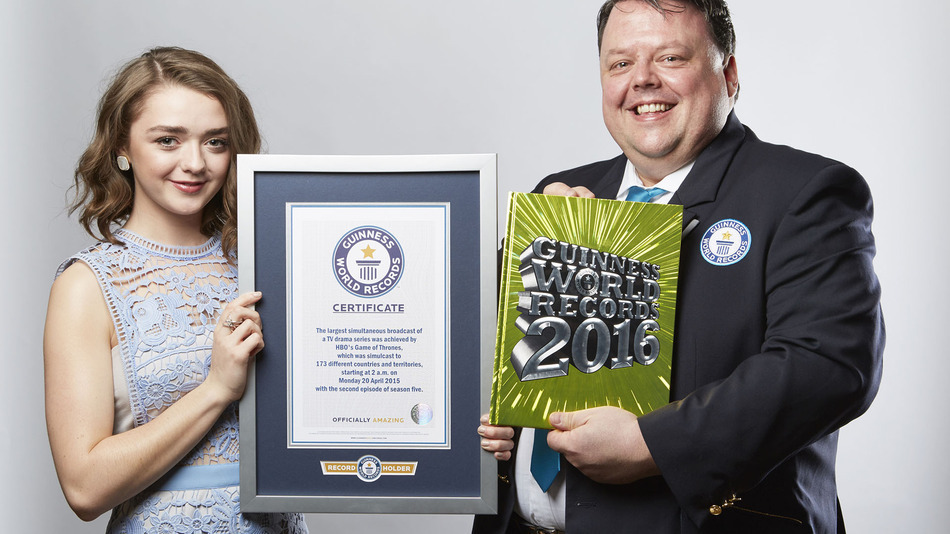 "Gra o tron" trafiła do Księgi rekordów Guinnessa 