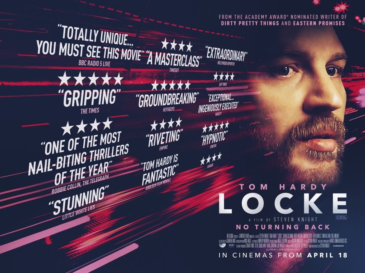 "Locke" - zwiastun thrillera z Tomem Hardym 