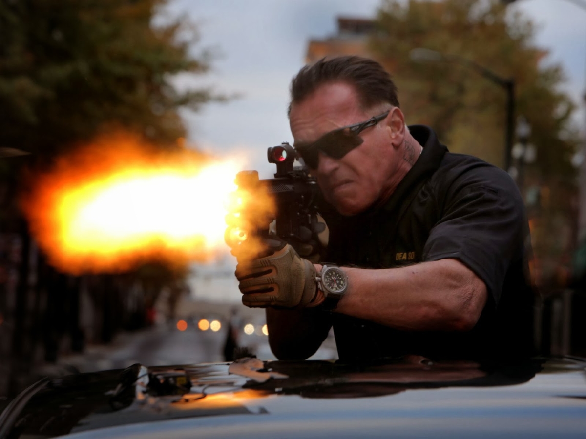 Arnold Schwarzenegger w mocnym zwiastunie "Sabotage"