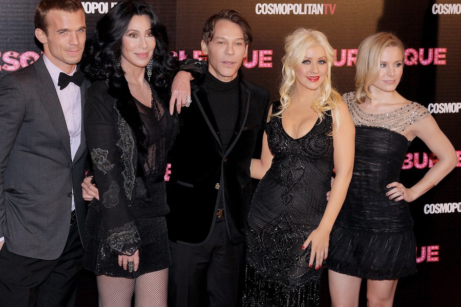 Christina Aguilera na madryckiej premierze "Burlesque"