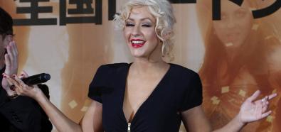 Christina Aguilera na premierze "Burlesque" w Tokio