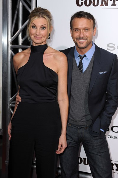 Faith Hill na prezentacji "Country Strong" w Beverly Hills