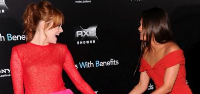 Emma Stone na premierze filmu Friends With Benefits w Nowym Jorku