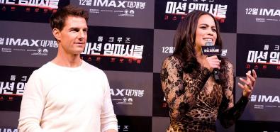 Paula Patton i Tom Cruise - premiera filmu 