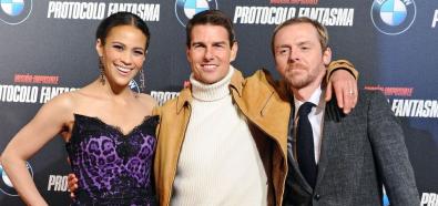 Paula Patton i Tom Cruise - premiera filmu "Mission: Impossible - Ghost Protocol" w Madrycie