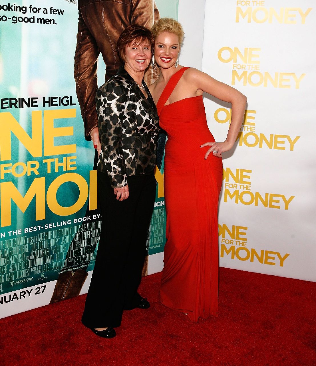 Katherine Heigl na premierze filmu "One for the Money" w Nowym Jorku