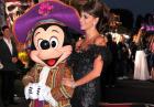Penelope Cruz na premierze filmu Piraci z Karaibów: Na nieznanych wodach w Disneylandzie