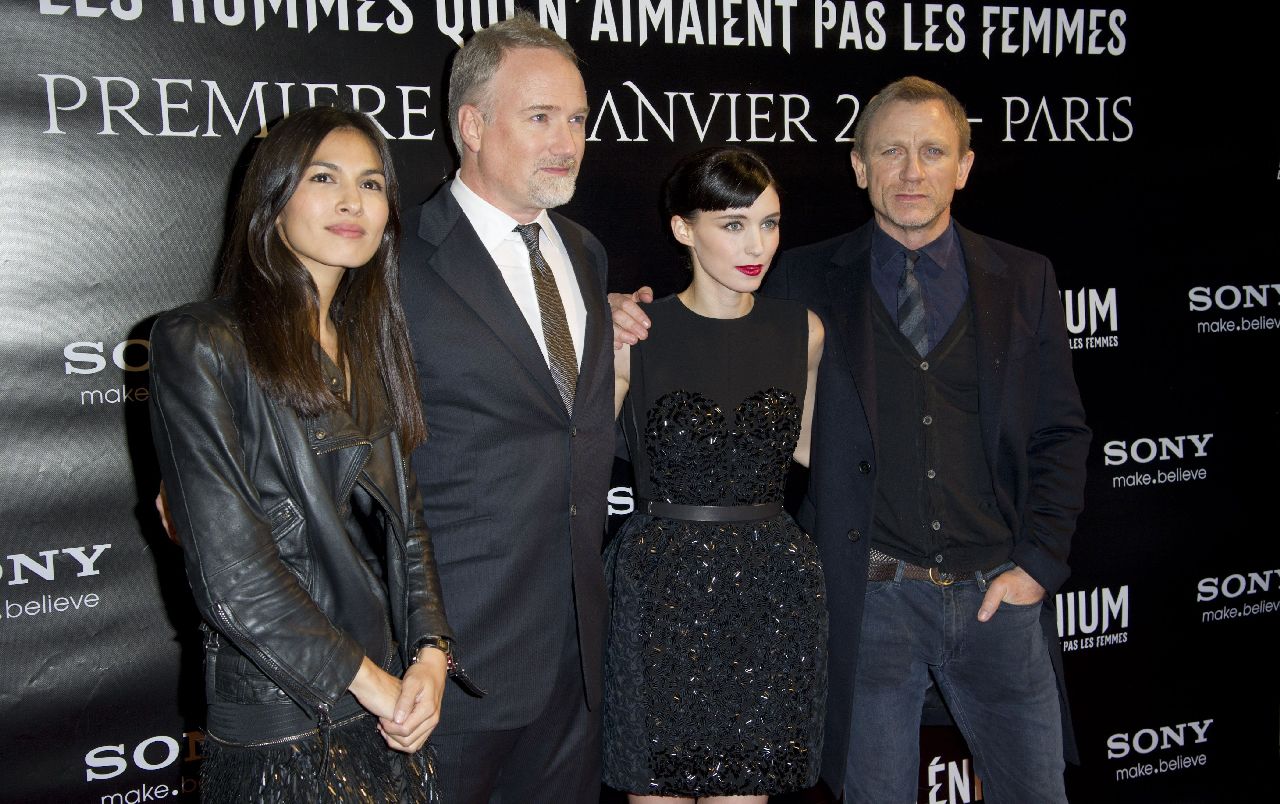 Rooney Mara - premiera filmu "The Girl With The Dragon Tattoo" w Paryżu