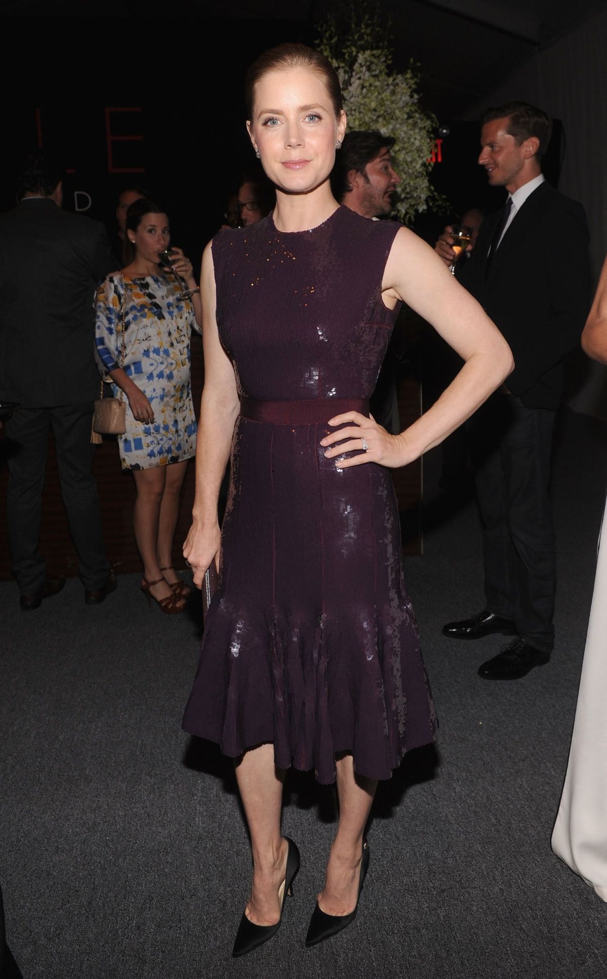 Amy Adams na gali Style Awards w Nowym Jorku