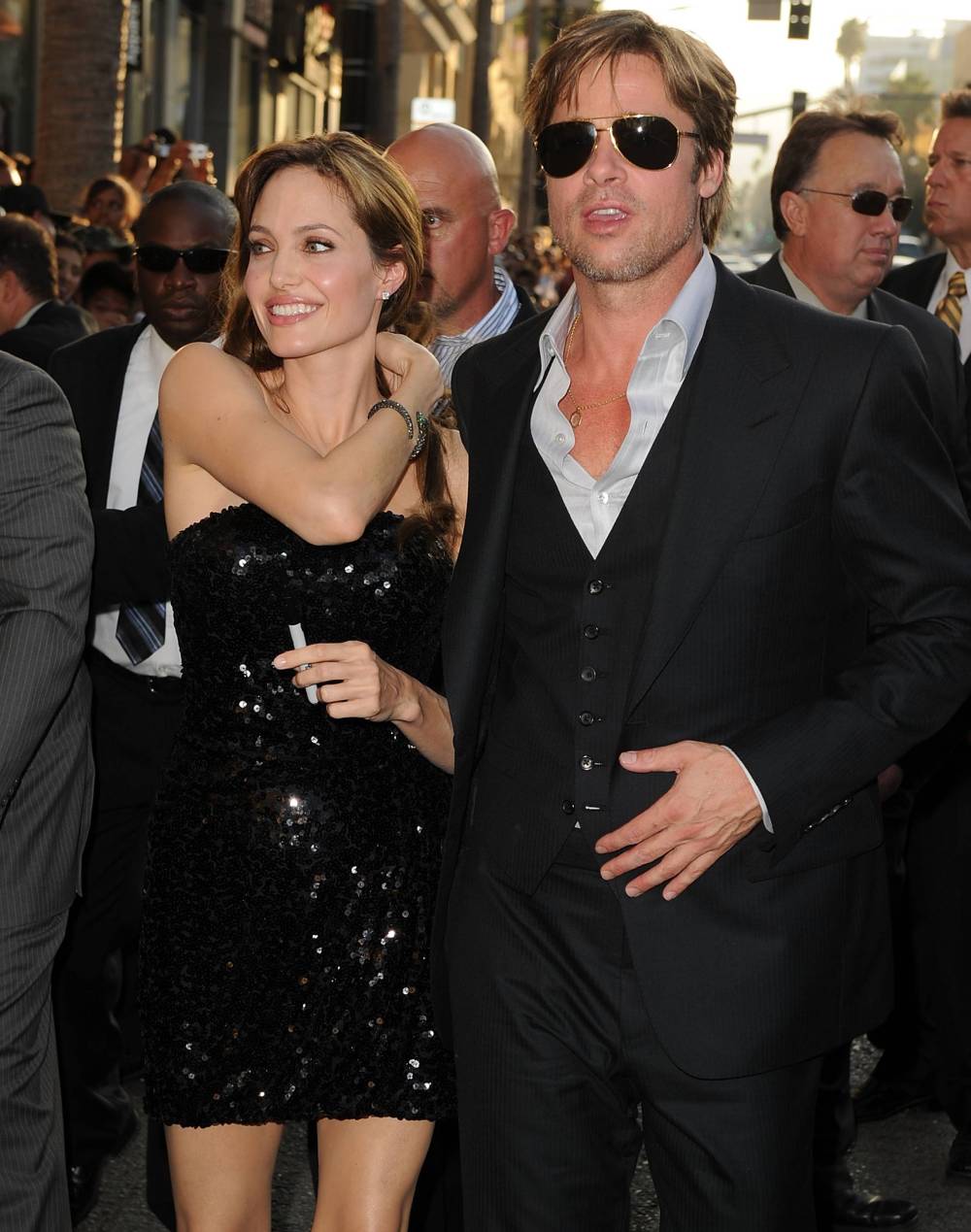 Angelina Jolie i Brad Pitt na premierze filmu 