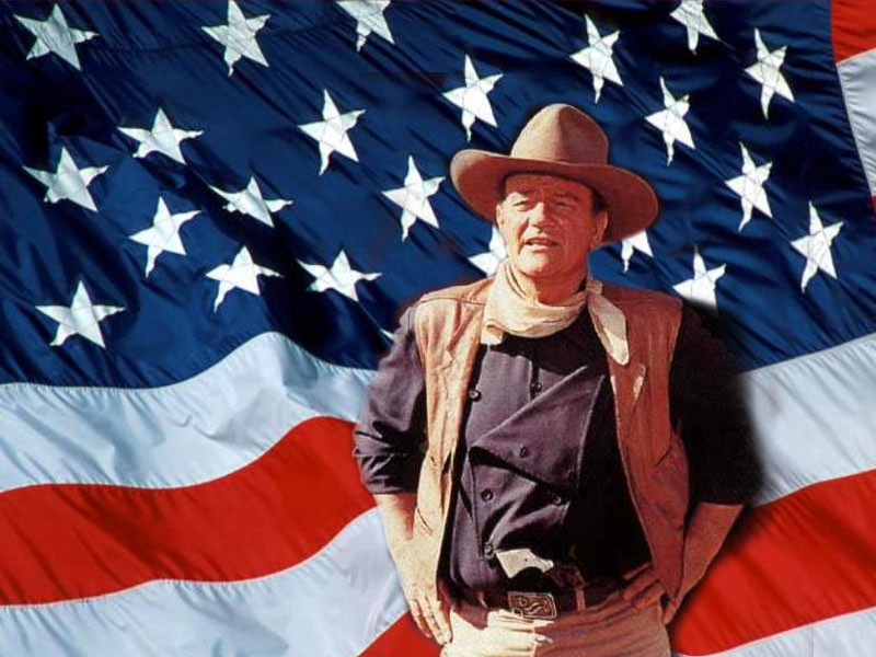 John Wayne ? kamienne oblicze sprawiedliwego szeryfa i patrioty